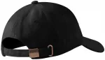 Casquette en coton 5 panneaux, noir