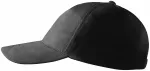 Casquette en coton 5 panneaux, noir