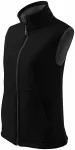 Gilet ajusté pour femme, noir