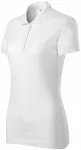 Polo ajusté pour femme, blanche