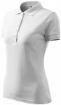 Polo élégant pour femme, blanche