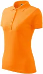 Polo élégant pour femme, mandarine