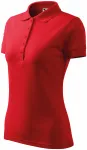Polo élégant pour femme, rouge Polo élégant pour femme, rouge