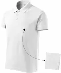 Polo élégant pour homme, blanche
