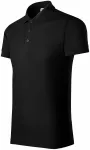Polo pour homme confortable, noir