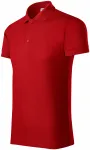 Polo pour homme confortable, rouge Polo pour homme confortable, rouge