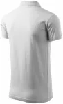 Polo simple homme, blanche