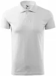 Polo simple homme, blanche