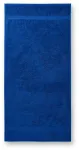 Serviette en coton épais, 70x140cm, bleu royal