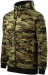 Sweat camouflage homme, camouflage vert