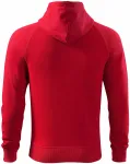 Sweat homme contrasté à capuche, formula red Sweat homme contrasté à capuche, formula red