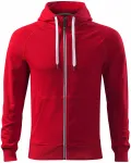 Sweat homme contrasté à capuche, formula red Sweat homme contrasté à capuche, formula red