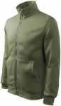 Sweat homme simple sans capuche, khaki
