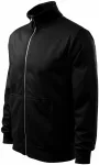 Sweat homme simple sans capuche, noir