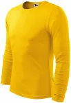 T-shirt à manches longues pour hommes, jaune