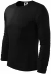 T-shirt à manches longues pour hommes, noir