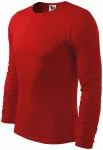 T-shirt à manches longues pour hommes, rouge