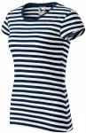 T-shirt bleu marine pour femme, bleu foncé