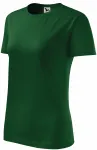 T-shirt classique pour femme, bouteille verte