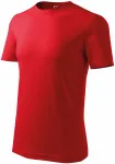 T-shirt classique pour hommes, rouge