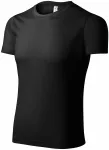 T-shirt de sport unisexe, noir