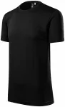 T-shirt homme en laine mérinos, noir