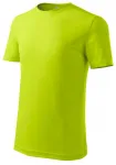 T-shirt léger pour enfants, vert citron
