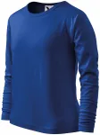 T-shirt manches longues pour enfants, bleu royal