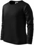 T-shirt manches longues pour enfants, noir T-shirt manches longues pour enfants, noir