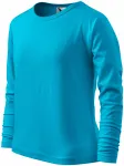 T-shirt manches longues pour enfants, turquoise
