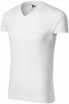 T-shirt moulant homme, blanche
