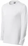 T-shirt résistant à manches longues pour hommes, blanche