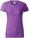 T-shirt simple femme, violet T-shirt simple femme, violet