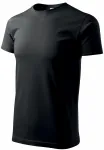 T-shirt simple homme, noir