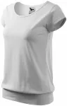 T-shirt tendance pour femme, blanche