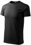 T-shirt unisexe plus épais, noir