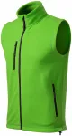 Veste polaire contrastée, Pomme verte