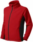 Veste polaire enfant contrastée, rouge