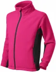 Veste polaire enfant contrastée, violet