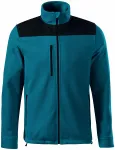 Veste polaire unisexe chaude, petrol blue